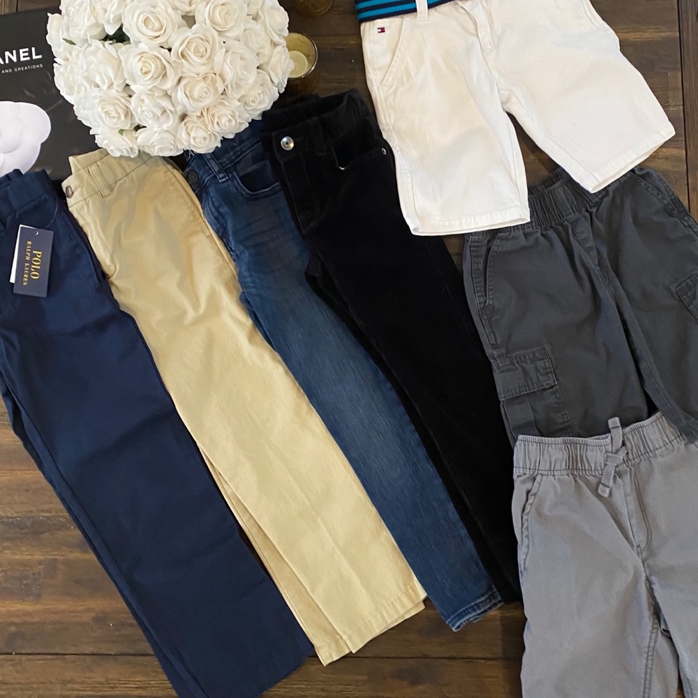 Boys Assorted Pants & Shorts Bundle Size 6
